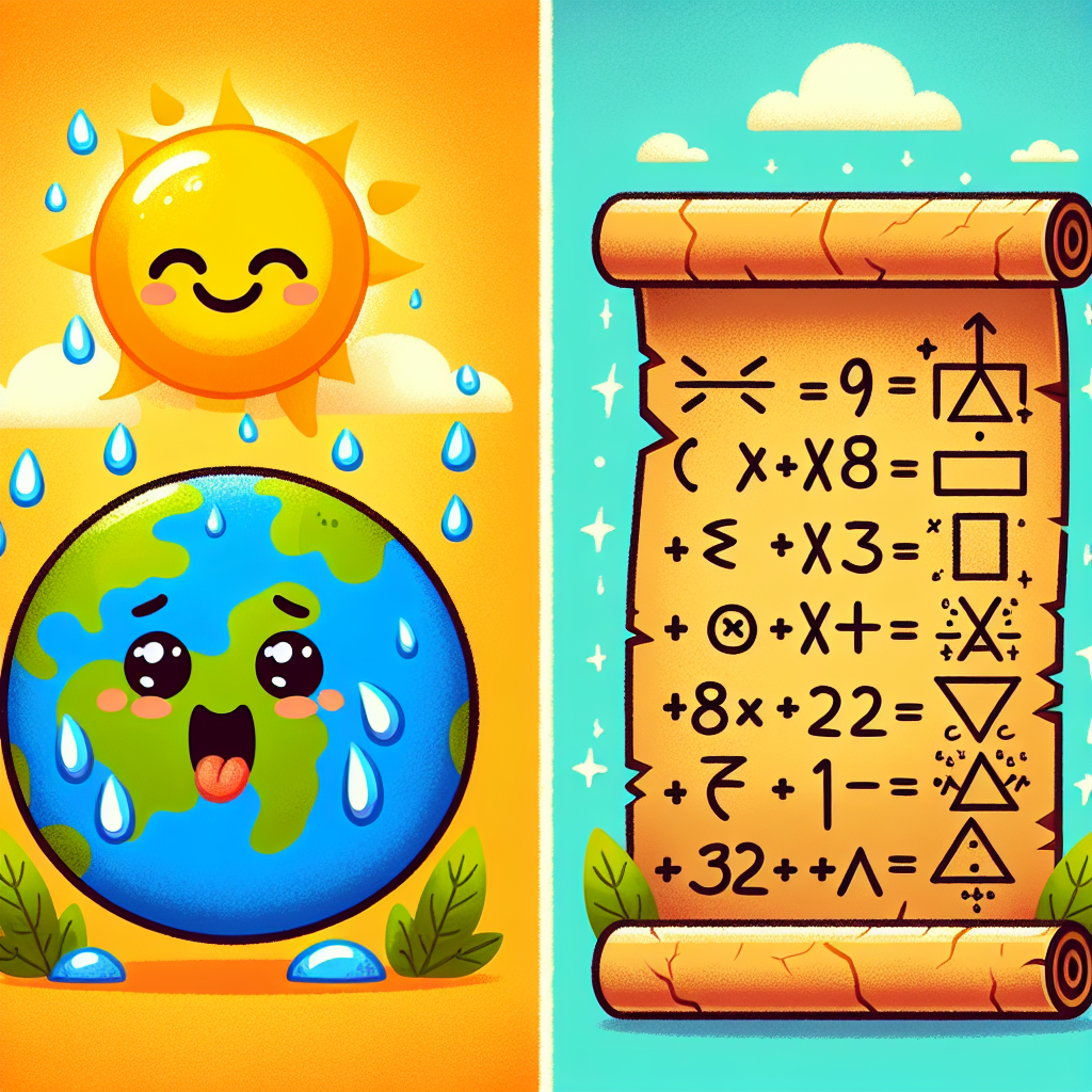 Earth's Record Heat and Ancient Math Discovery