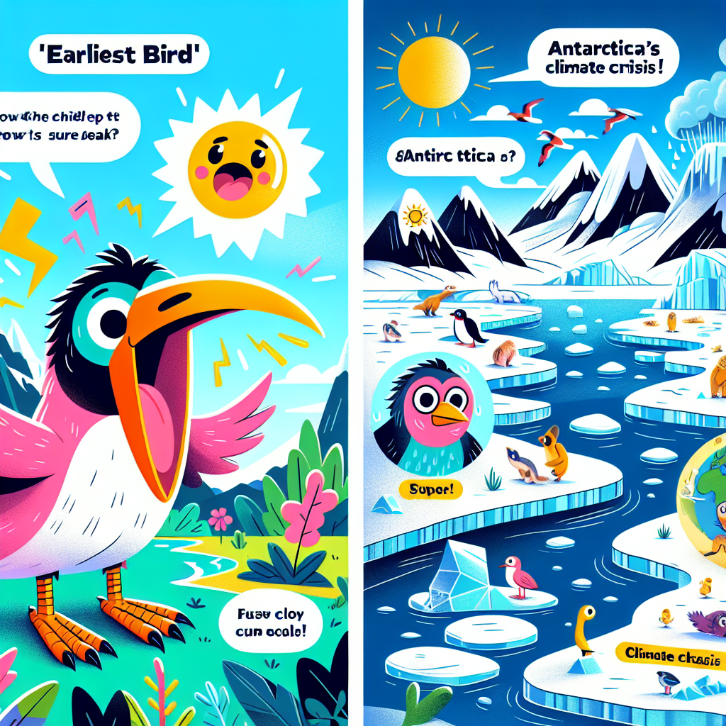 Earliest Bird's Super Beak and Antarctica's Climate Crisis