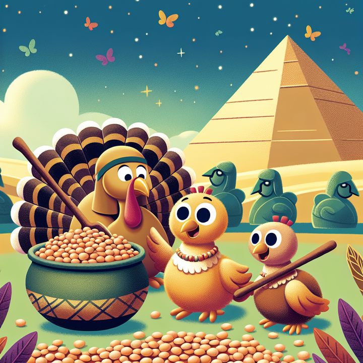 Cuddly Turkeys and Ancient Lentils Found