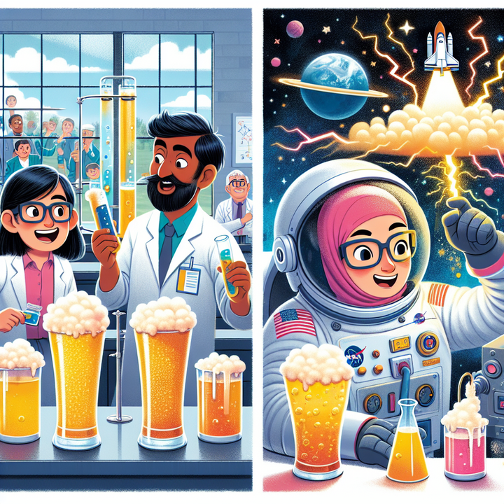 Scientists Crack Beer Foam Code and NASA Discovers Mini Lightning