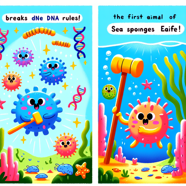 Microbe Breaks DNA Rules and Sea Sponges are Earth's First Animals